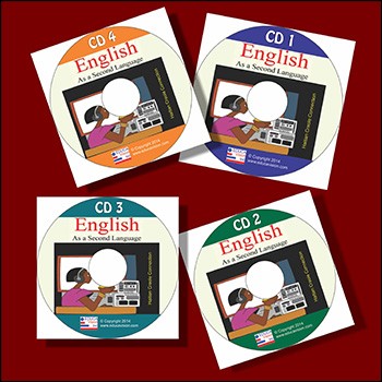 English as a second language set of CD Only